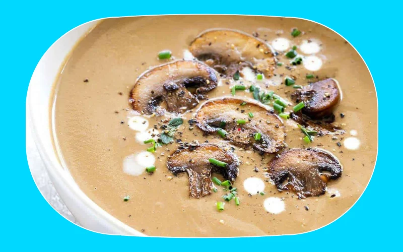 Easy Golden Mushroom Soup Recipe