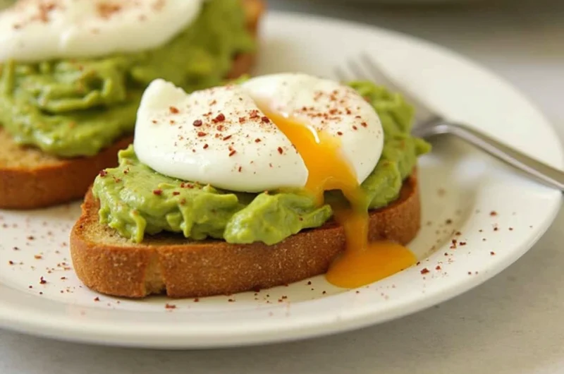Avocado Toast with Poached Egg