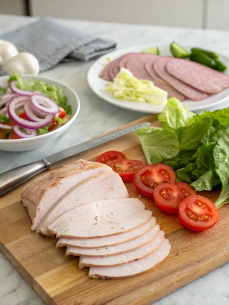 turkey breast lunch meat ingredients