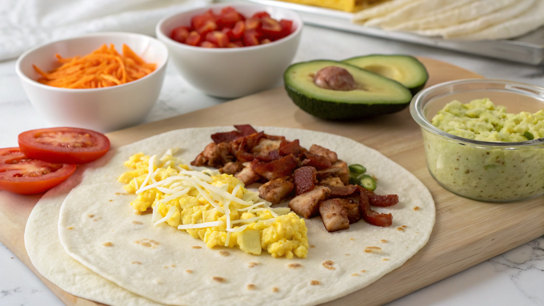 breakfast burrito recipe ingredients