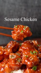sesame chicken recipe
