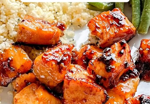 honey garlic chicken bites