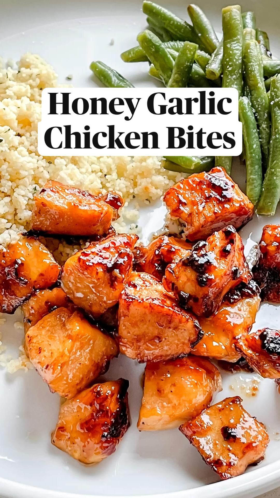 Honey Garlic Chicken Bites