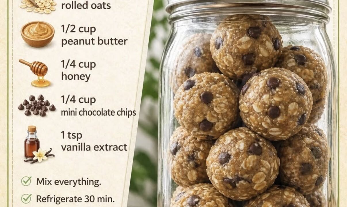 peanut butter oat energy balls