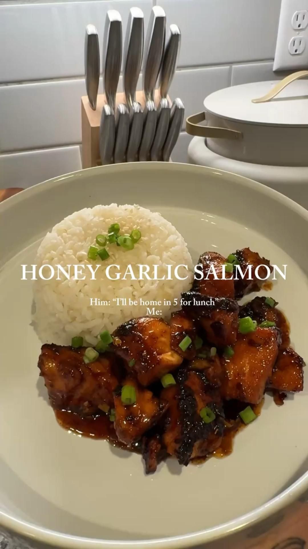 High Protein Honey Garlic Salmon – Easy & Healthy Weeknight Dinner!