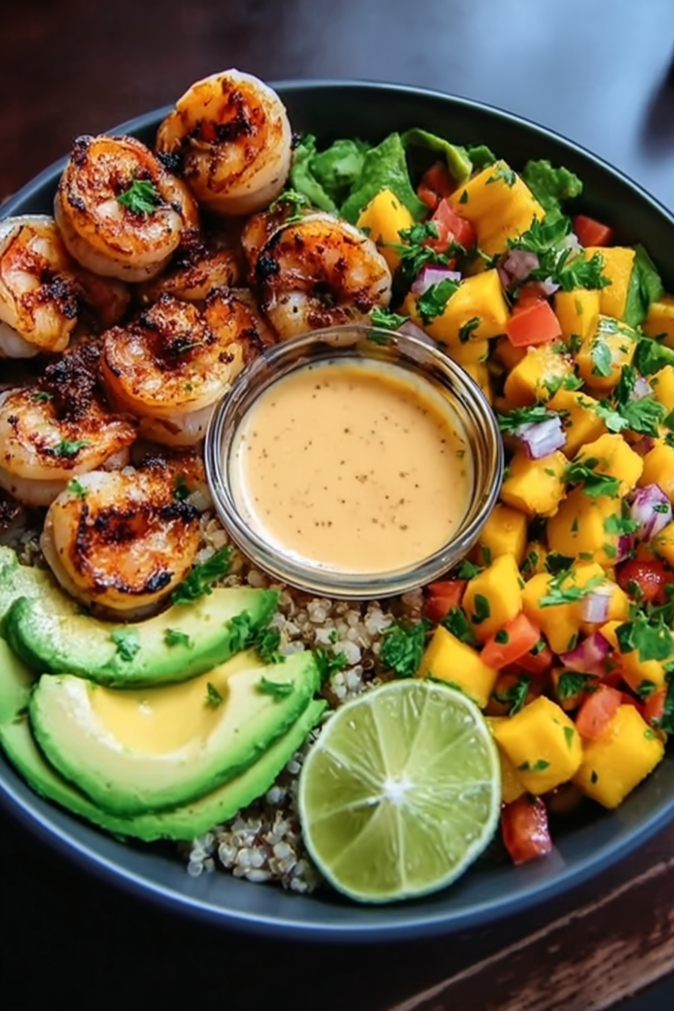 Healthy Shrimp Quinoa Bowl – Fresh High-Protein Dinner