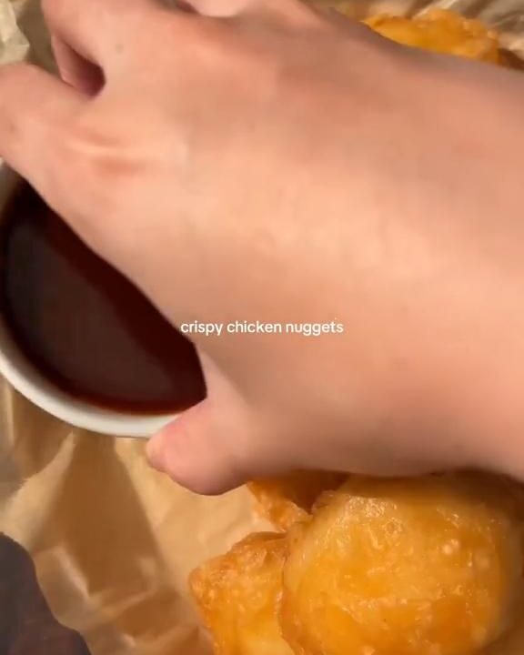homemade crispy chicken nuggets