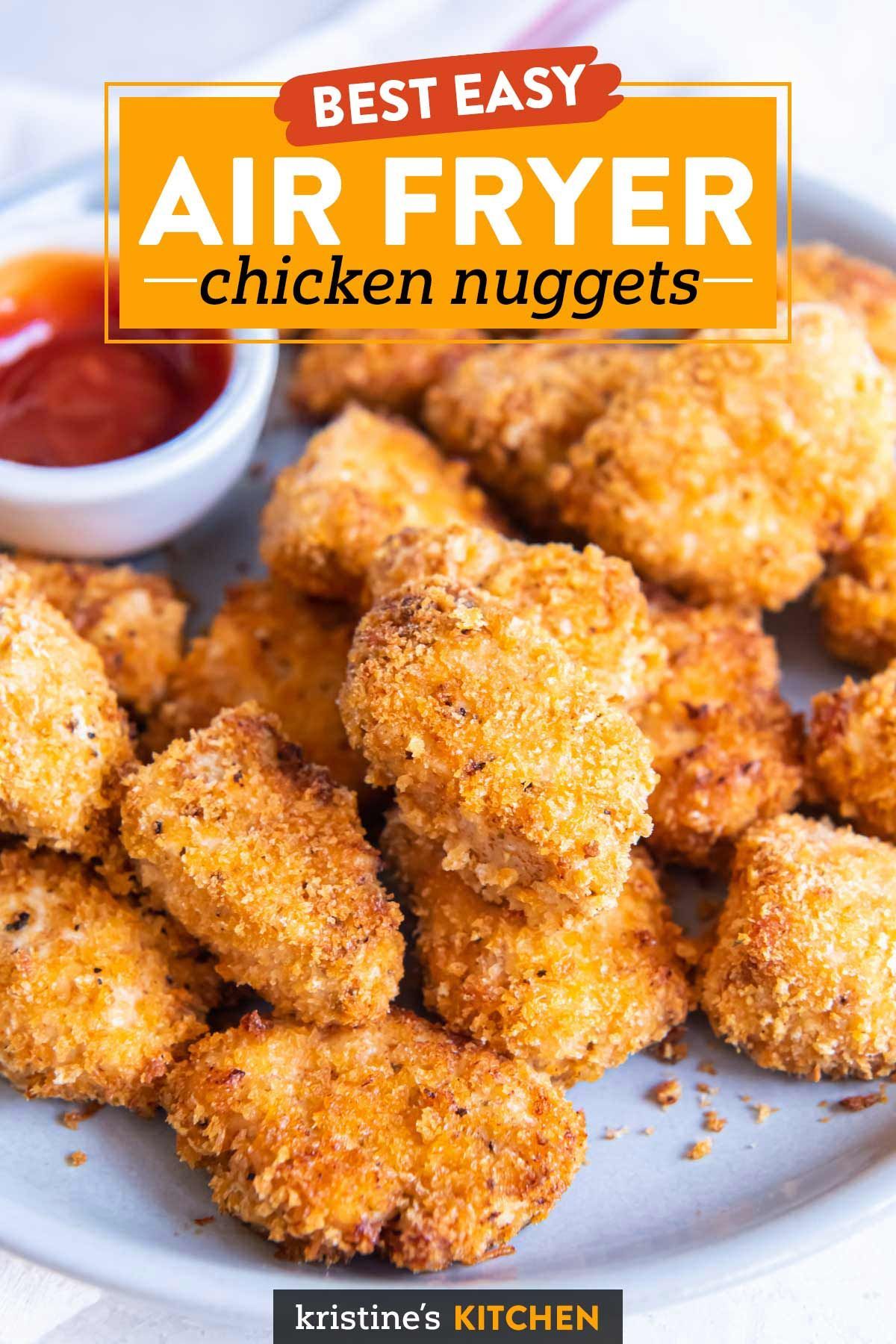 Easy Air Fryer Chicken Nuggets
