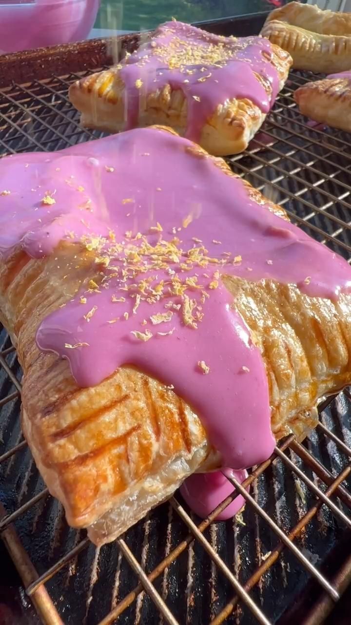 Lemon Blueberry Puff Pastry Pop Tart