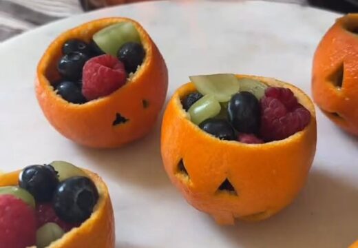jack-o'-lantern mandarins