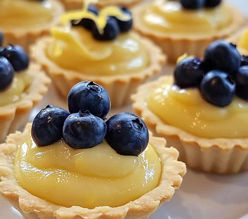 blueberry lemon tartlets recipe