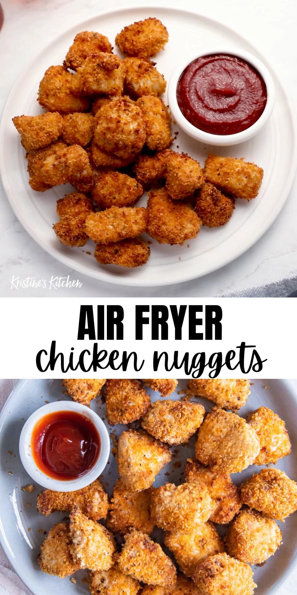 Crispy Air Fryer Chicken Nuggets