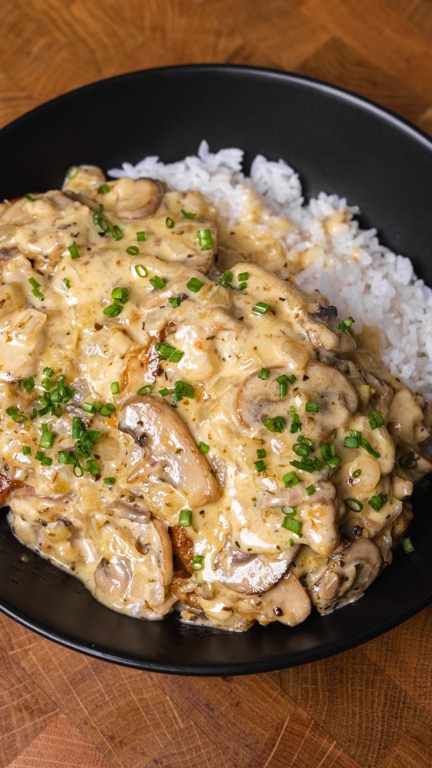 Creamy Mushroom Chicken
