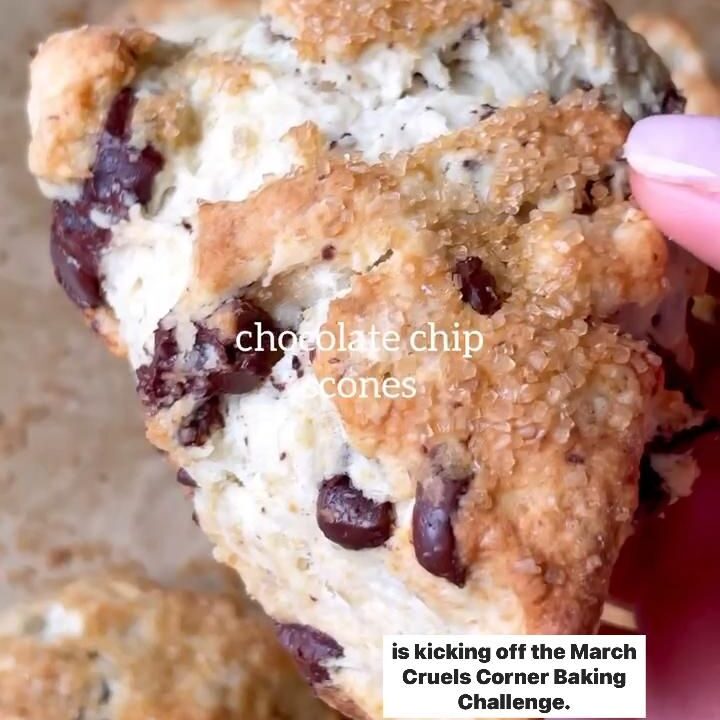 easy chocolate chip scones recipe