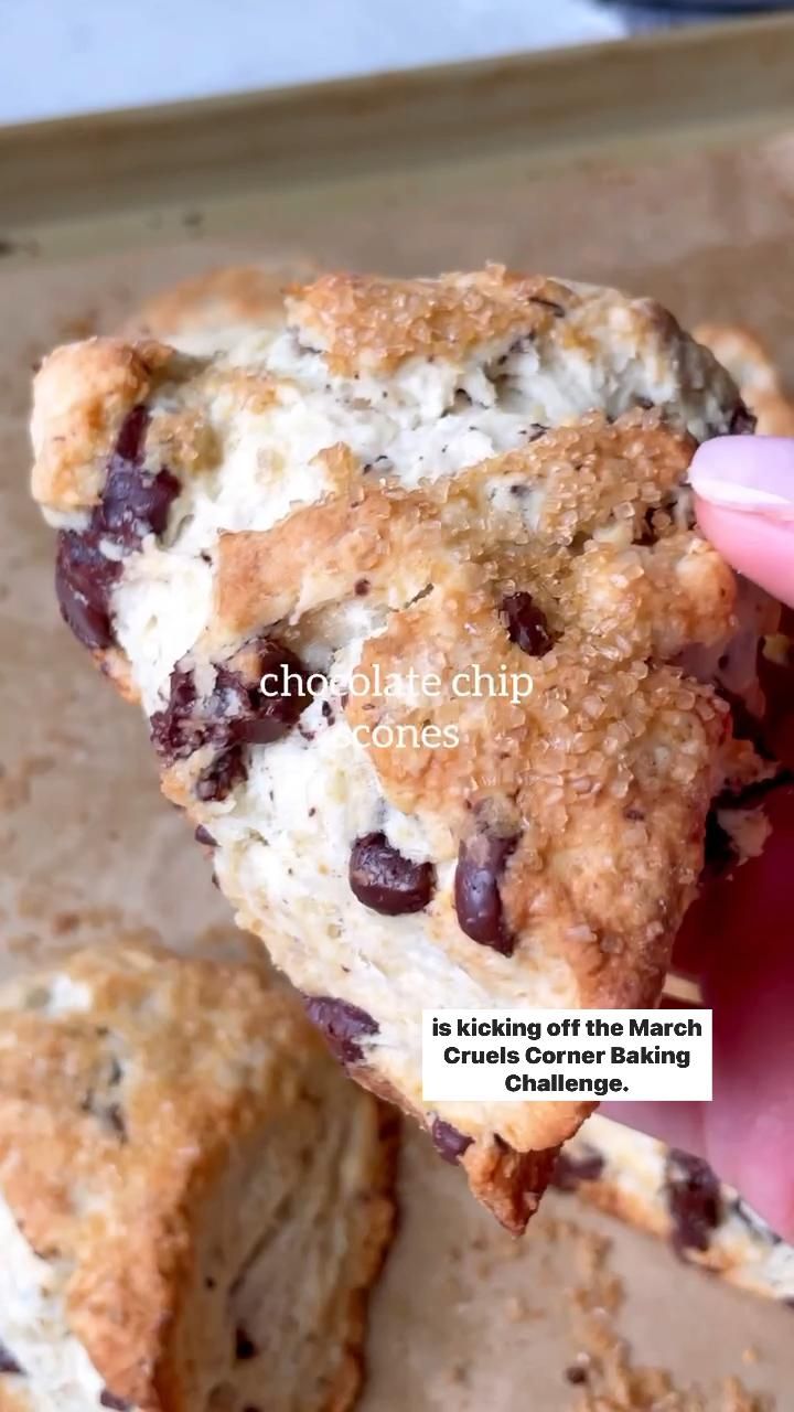 Chocolate Chip Scones