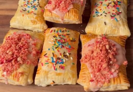 pop tart pastry with puff pastry