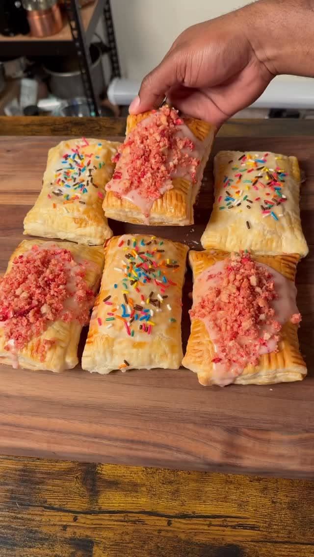 Pop Tart Pastry with Puff Pastry