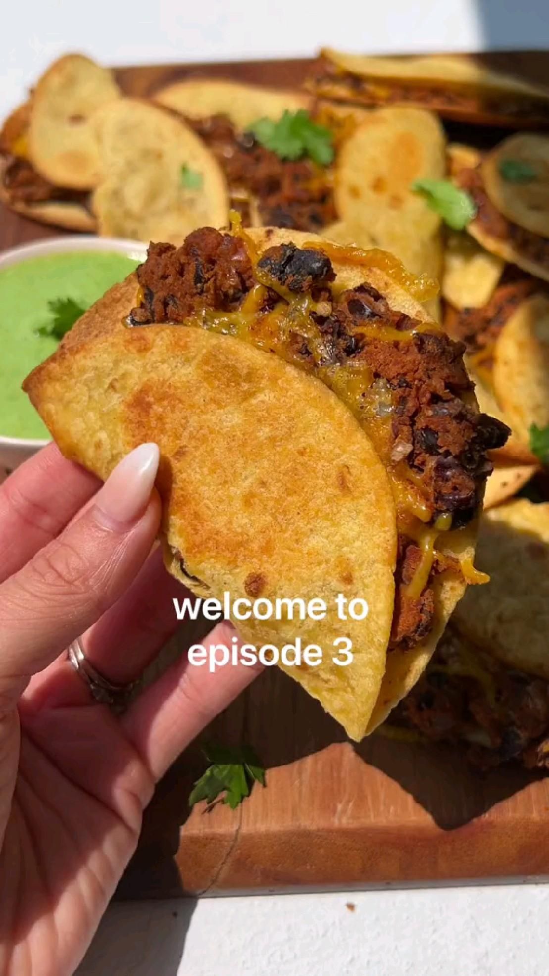 Crispy Tacos 😋| Vegan Food recipe 😍