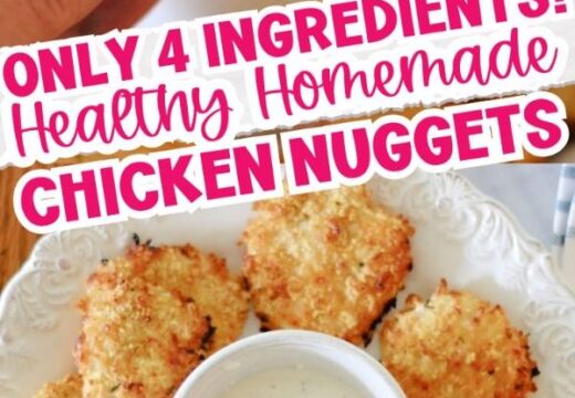 easy homemade chicken nuggets with ground chicken