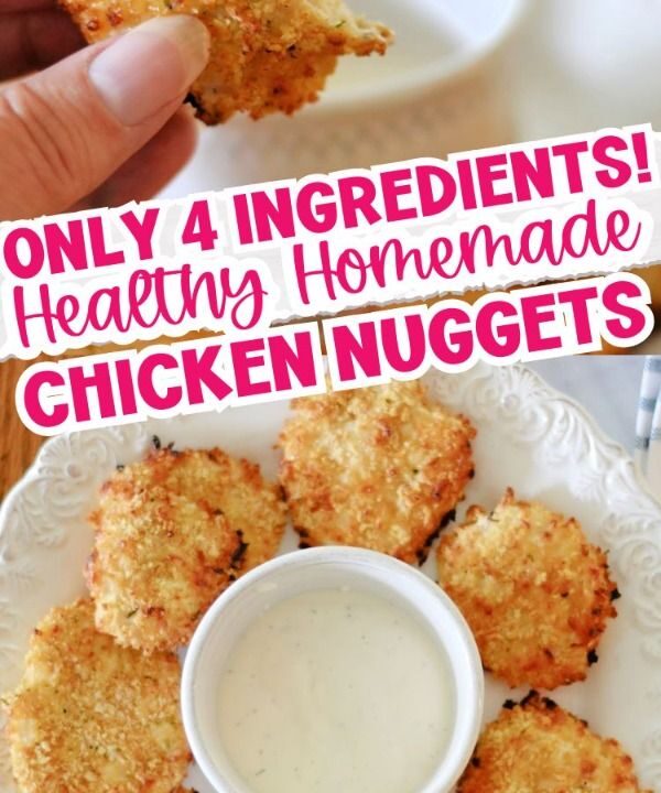 easy homemade chicken nuggets with ground chicken