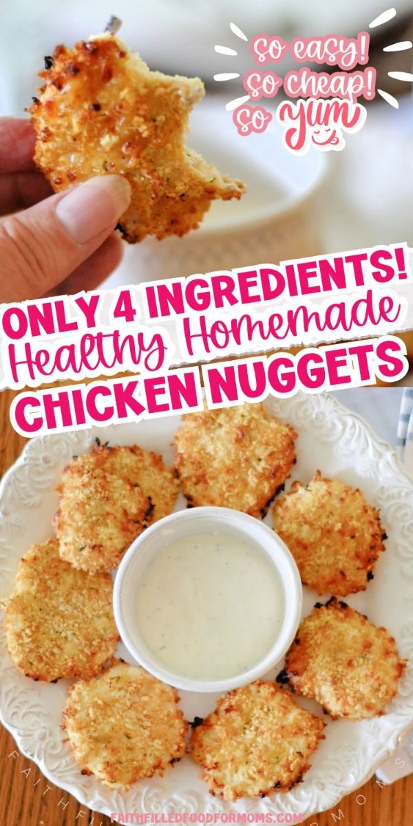 Easy Homemade Chicken Nuggets with Ground Chicken