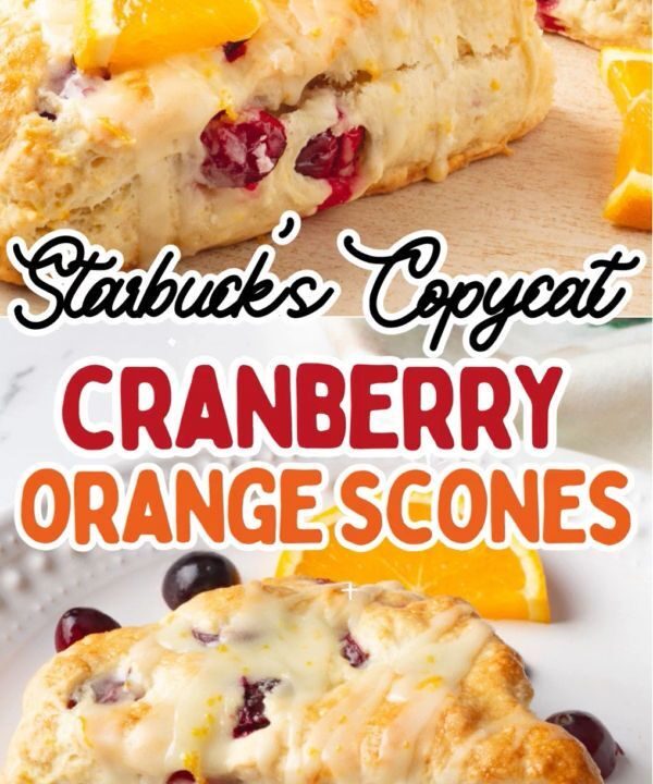 starbucks copycat cranberry orange scones