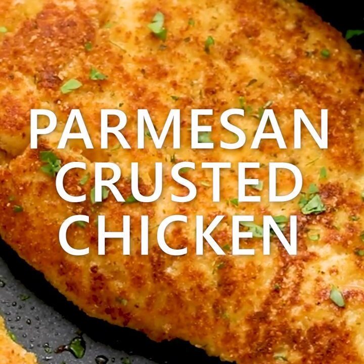 parmesan crusted chicken recipe