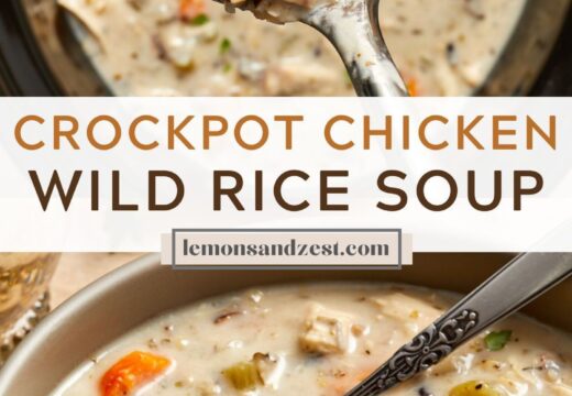creamy crockpot chicken wild rice soup