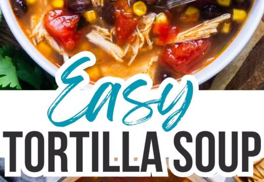 easy tortilla soup recipe