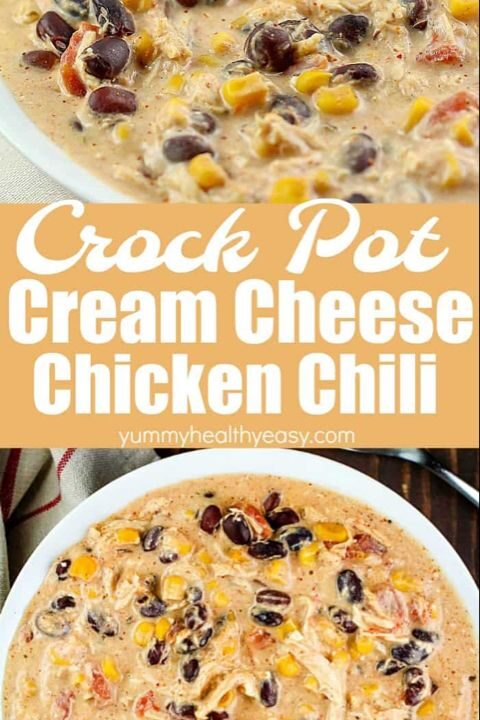 crock pot cream cheese chicken chili