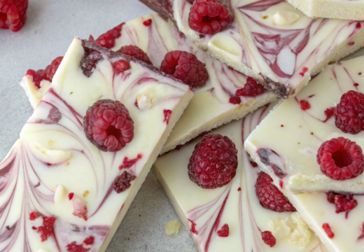 white chocolate raspberry bark recipe
