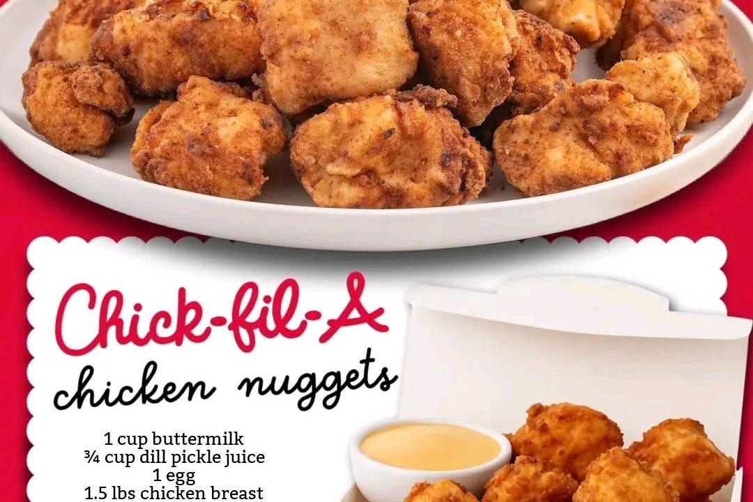 copycat chick fil a nuggets recipe