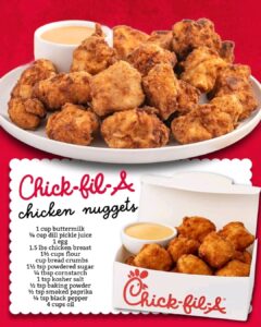 copycat chick fil a nuggets recipe