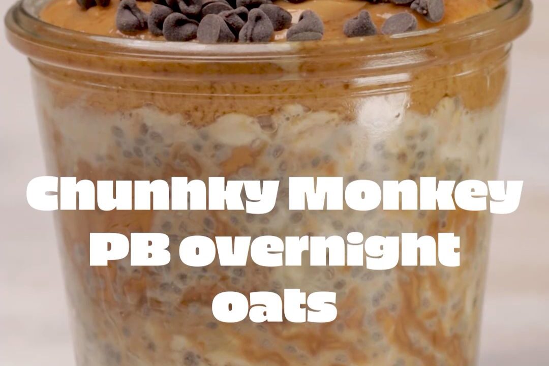 peanut butter overnight oats