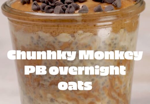 peanut butter overnight oats