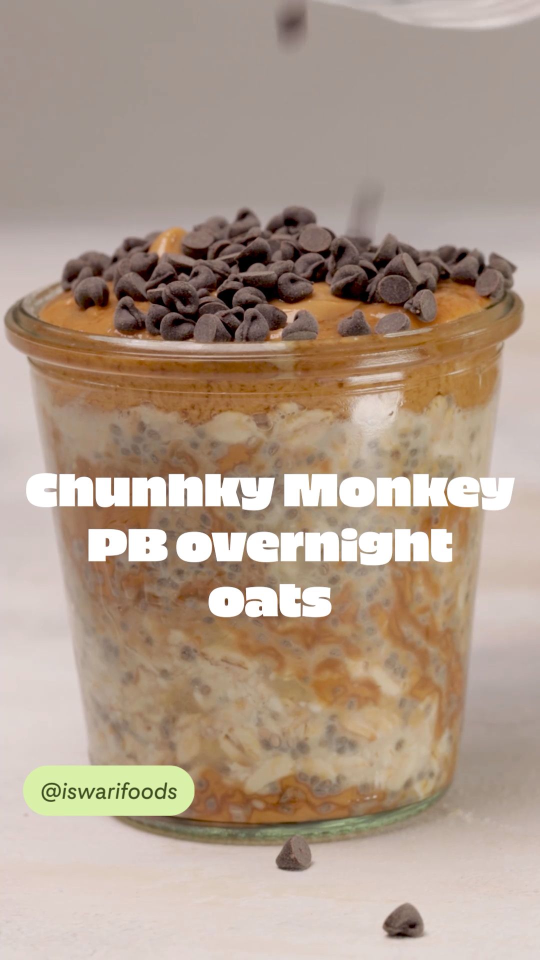 Quick Breakfast Peanut Butter Overnight Oats