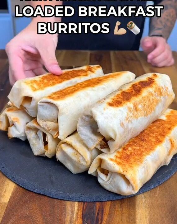 high protein breakfast burritos