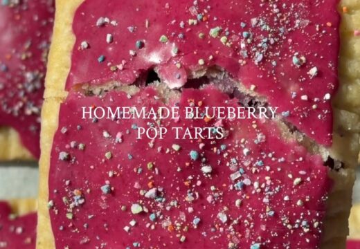 homemade blueberry pop tarts recipe
