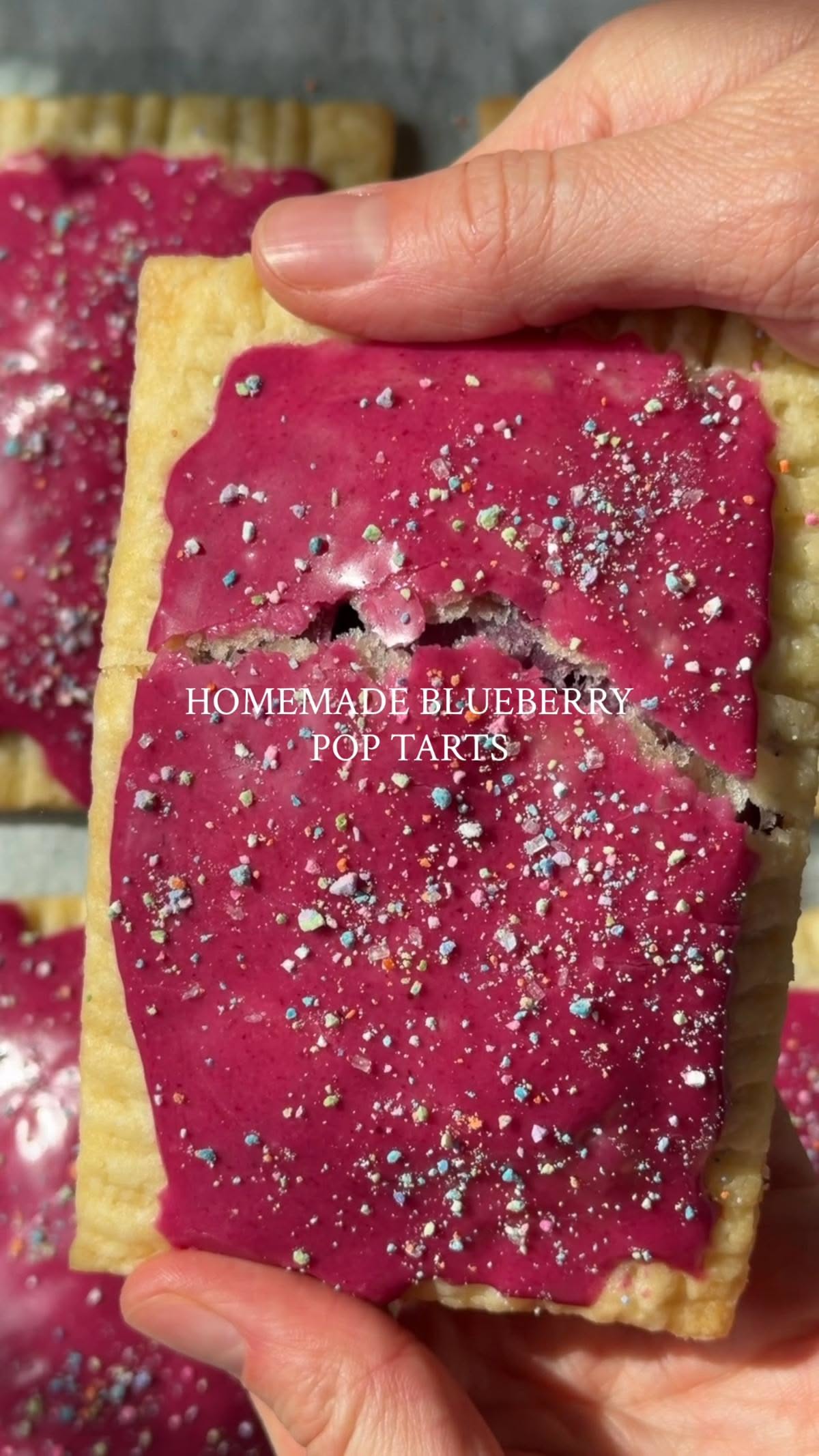 Homemade Blueberry Pop Tarts