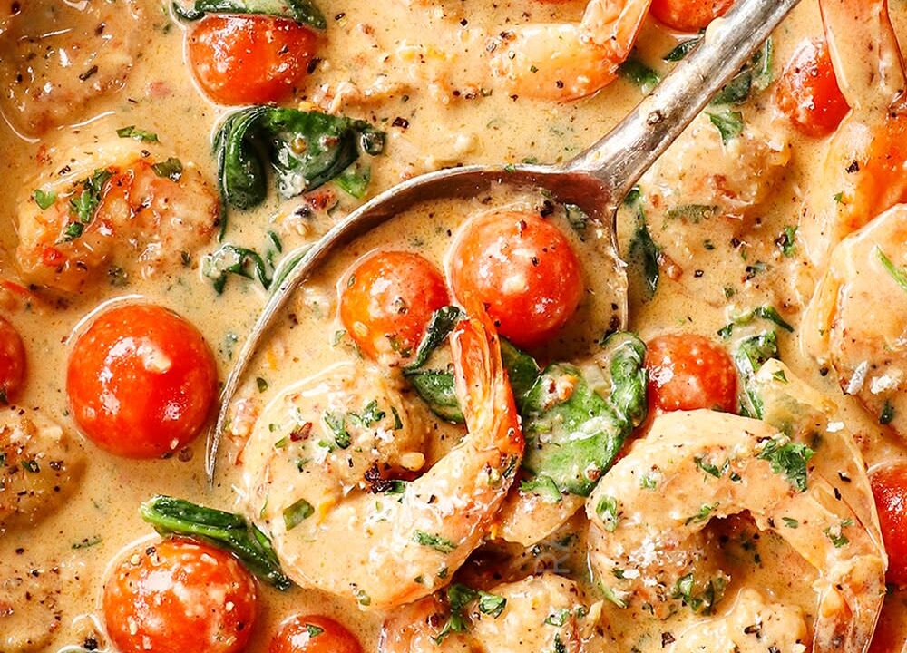 tuscan butter shrimp recipe