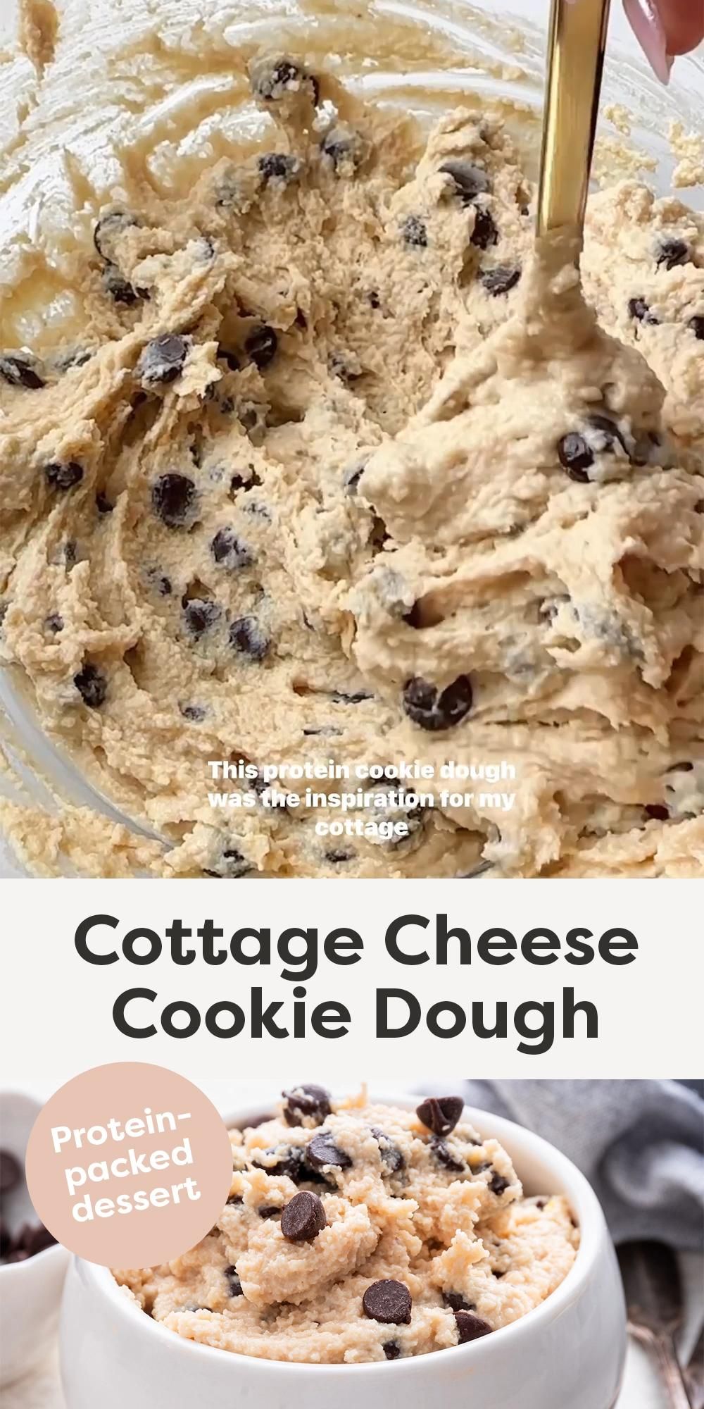 Cottage Cheese Cookie Dough