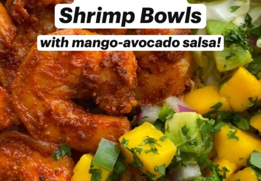 chili lime shrimp bowls recipe