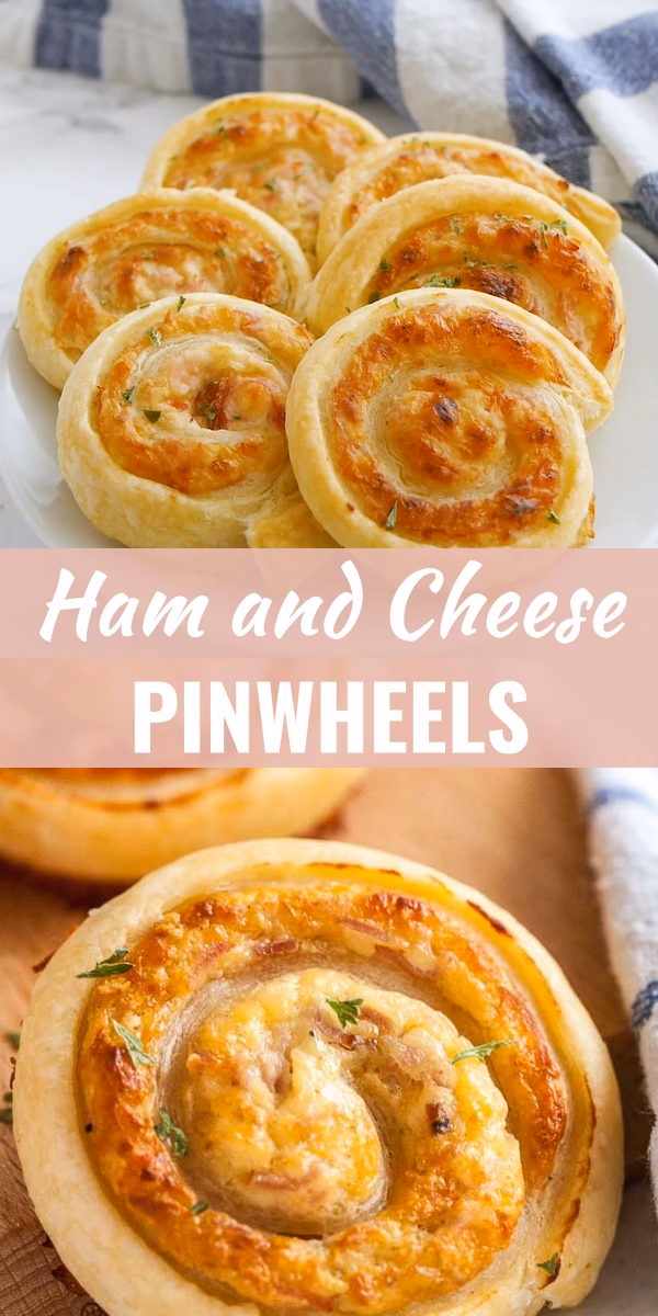 Ham and Cheese Pinwheels