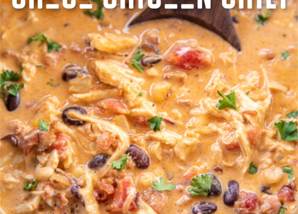 slow cooker cream cheese crack chicken chili