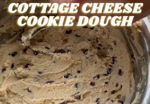 high protein cottage cheese cookie dough