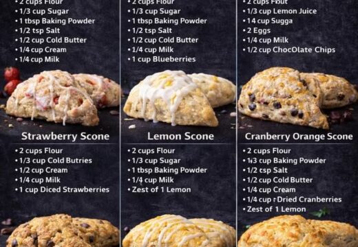 easy moist scones recipe
