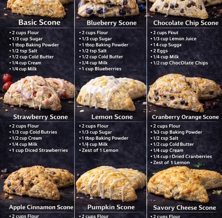 easy moist scones recipe