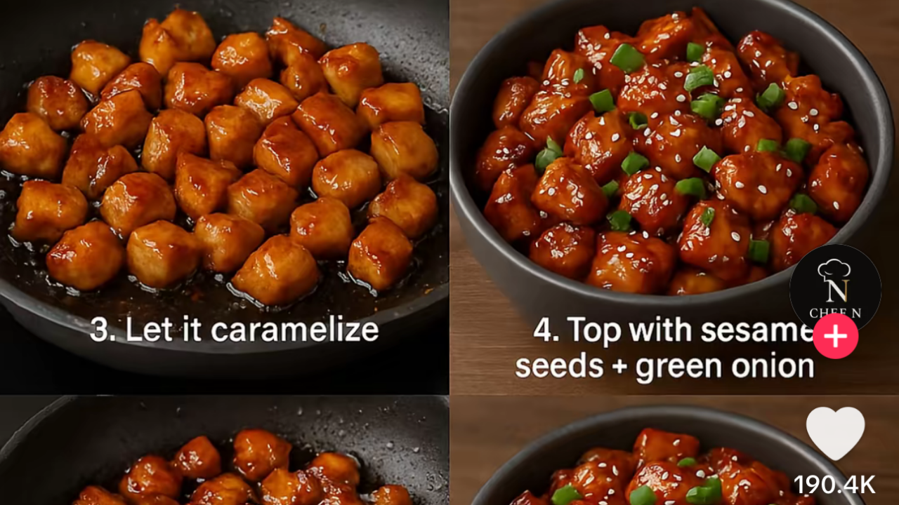honey garlic chicken bites recipe