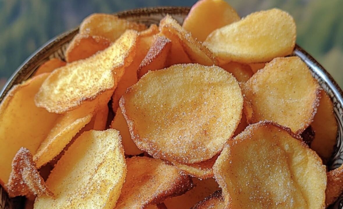 air fryer apple chips