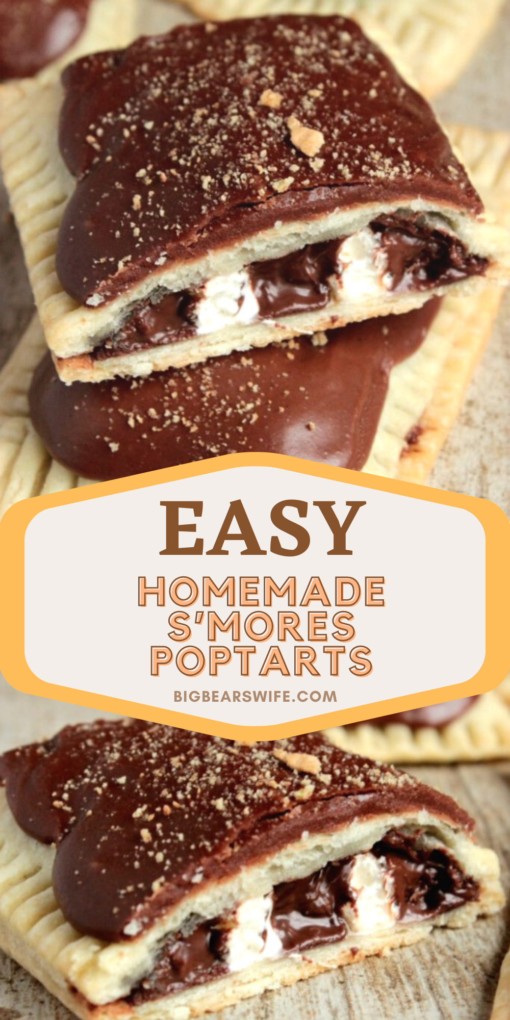 Homemade S'more Poptarts